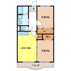 プレインエトワールの物件間取画像